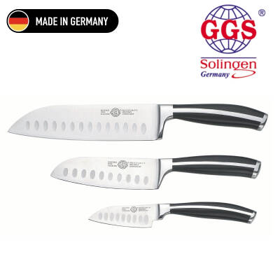 GGS Solingen Santoku Şef Bıçak seti 3'lü - 1