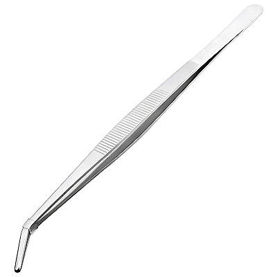 Eğik Uçlu Şef Dekor Cımbızı 25 cm Paslanmaz Çelik - 1