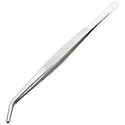 Eğik Uçlu Şef Dekor Cımbızı 30 cm Paslanmaz Çelik 