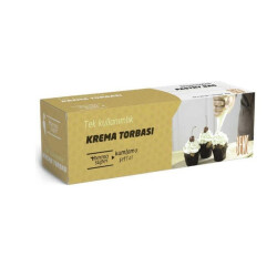 Bens Şeffaf Kaymaz Krema Şanti Torbası - BENS