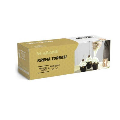 Bens Şeffaf Kaymaz Krema Şanti Torbası - 1