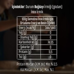 İrmik Semolina Unu 1 KG - 4