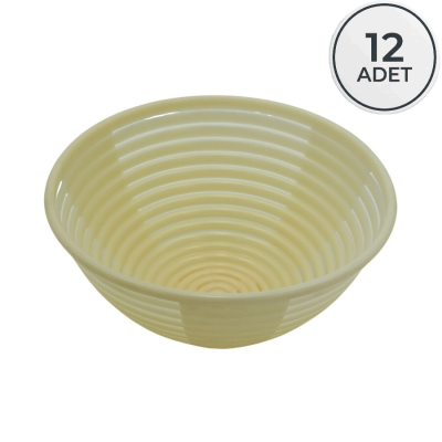 Bio-Composite Bread Proofing Basket Set - Pack of 12 (Olive Stone) - 2