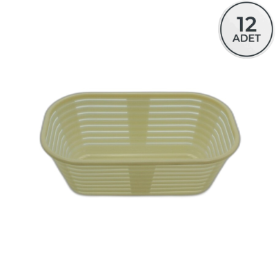 Professional Bread Proofing Basket Set - Pack of 12 (Bannetons) - 1