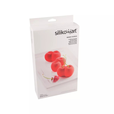 Silikomart 3D Meyve Silikon Kalıbı Rosso Ciliegia Kiraz & Vişne - 4