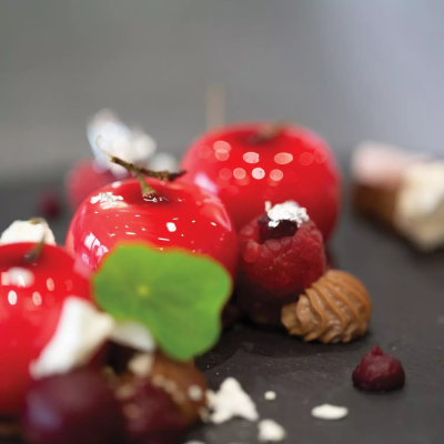 Silikomart 3D Mini Meyve Silikon Kalıbı Elma Kiraz Şeftali Mela, Ciliegia & Pesca 30 - 2