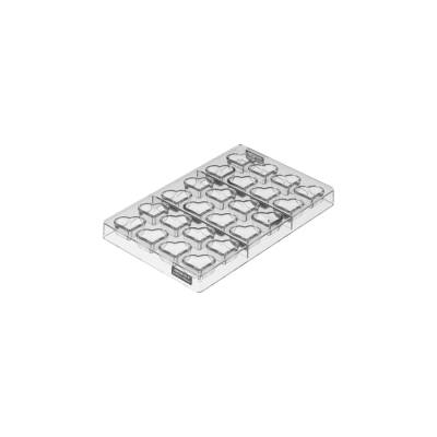 Silikomart Amore 01 P Polikarbon Çikolata Kalıbı - 2