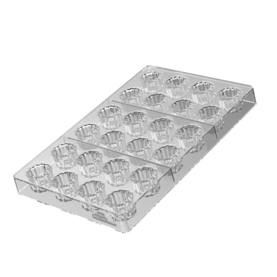 Silikomart Cannelé 01-p Polikarbon Çikolata Kalıbı - 1