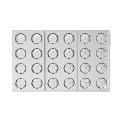 Silikomart Cannelé 01-p Polikarbon Çikolata Kalıbı - 2