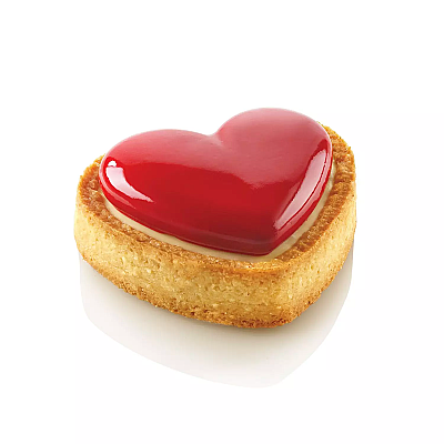 Silikomart Delikli Tart Kalıbı Kit Tarte Ring Amore - 3