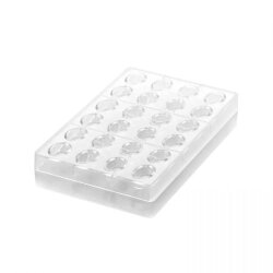 Silikomart Ovale 01 Polikarbon Çikolata Kalıbı - 2