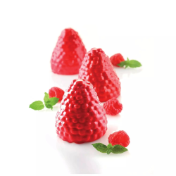 Silikomart Pasta Kek Kalıbı Ahududu Boğürtlen 3D Mora & lampone 110 - SİLİKOMART