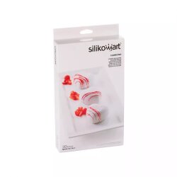Silikomart Pasta Kek Kalıbı Cuoricino 3D Kalp - 4