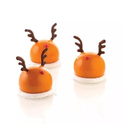 Silikomart Pasta Kek Kalıbı Dolce Tartufo 3D Küre - 2