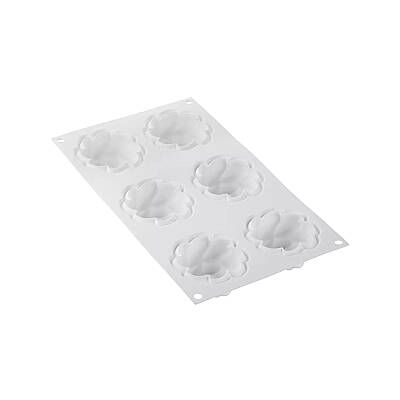 Silikomart Pasta Kek Kalıbı Fleur 90 - 5