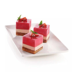 Silikomart Pasta Kek Kalıbı Küp Cube SF104 - 2