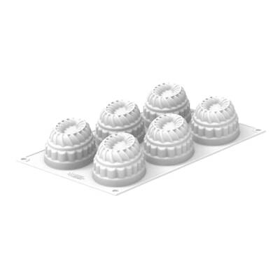 Silikomart Pasta Kek Kalıbı Pleincoeur oval 145 - 1