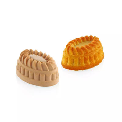 Silikomart Pasta Kek Kalıbı Pleincoeur oval 145 - 4