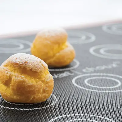 Silikomart Ekler Matı & Silpatı Air mat Éclair & choux 300x400 mm - 8