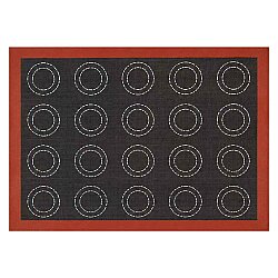 Çift Taraflı Ekler ve Profiterol Silpatı 30×40 cm - SİLİKOMART