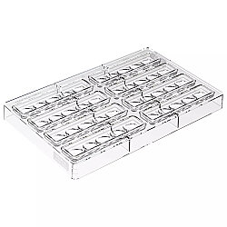 Silikomart Tesoro-b CH035 Polikarbon Çikolata Kalıbı - 2