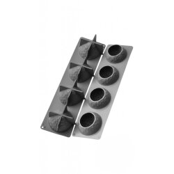 Silikon Pasta ve Kek Kalıbı - 3D Çilek Large - 2