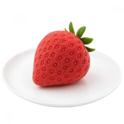 Silikon Pasta ve Kek Kalıbı - 3D Çilek Small - 2