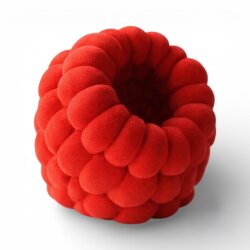 Silikon Pasta ve Kek Kalıbı - 3D Frambuaz Small - 2