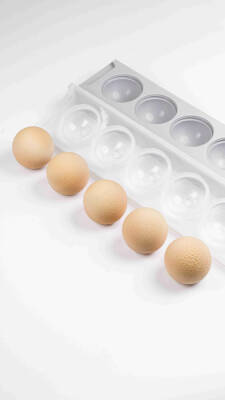 Silikon Pasta ve Kek Kalıbı - 3D Küre 60mm - 5