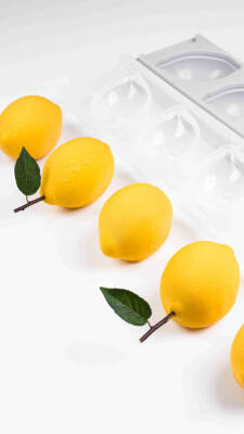 Silikon Pasta ve Kek Kalıbı - 3D Limon Kapaklı - 1