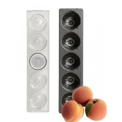 Silikon Pasta ve Kek Kalıbı - 3D Şeftali - CESİL