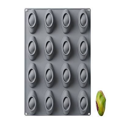 Silikon Pasta ve Kek Kalıbı- 16 Gözlü Mini Antep Fıstığı 3D - 1