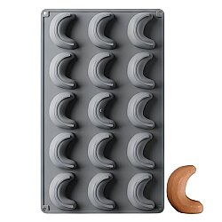 Silikon Pasta ve Kek Kalıbı - 15 Gözlü Mini Kaju Fıstığı 3D - CESİL