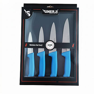 Silver 4’lü Kurban Bıçak Seti - 1