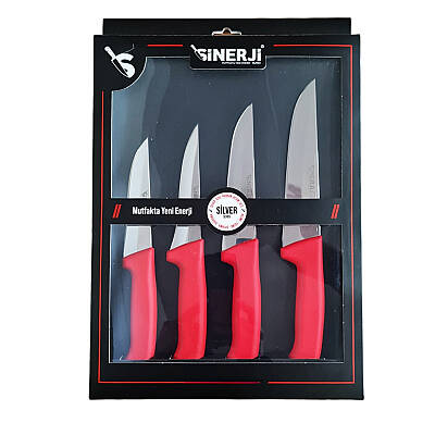 Silver 4’lü Kurban Bıçak Seti - 1