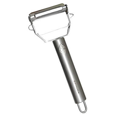 Titan Tırtıklı Soyacak 18 cm Gümüş - 1
