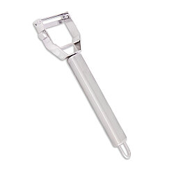 Titan Tırtıklı Soyacak 18 cm Gümüş - 3