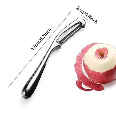 Dinc Kitchen 17 cm Paslanmaz Çelik Yan Soyacak - 3