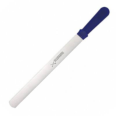Pasta Paleti Paslanmaz Çelik Düz Oval Uçlu 35 cm - 1