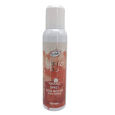 Kırmızı Sprey Gıda Boyası 150 ml - 1