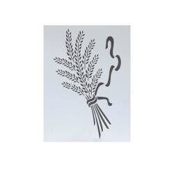 Stencil Ekmek Deseni - DİNC KİTCHEN