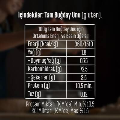 Tam Buğday Unu 1 Kg - 3