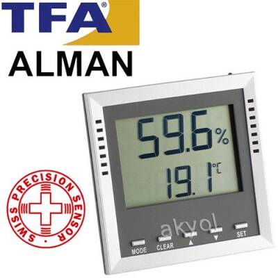 TFA 30.5010 Isı ve Nem Ölçer - 1