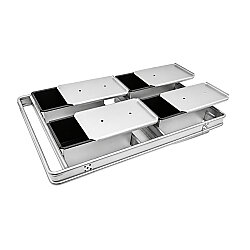 Tost Ekmek Pişirme Kalıbı 11x11x20 cm 4’lü Set - DincKitchen