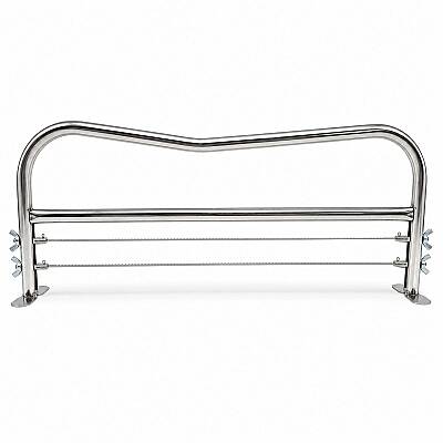 Ayarlanabilir Çift Bıçaklı Krom Turta Testeresi 49×18 cm - 1