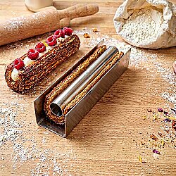 U Şeklinde Borulu Kruvasan Tart Kalıbı 15 cm - 3