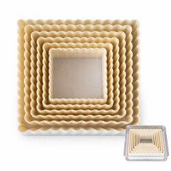 Volovan Set Tırtıklı Kare - DincKitchen