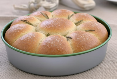 Yapışmaz Yuvarlak Ekmek Kalıbı 16x4 cm - 4