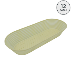 Oval Balina Hamur Mayalama Sepeti 12 Adet - 2