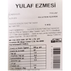 Yulaf Ezmesi 1KG - 2